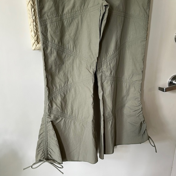 SILENCE + NOISE | Y2K Olive Green Drawstring Pants - Picture 5 of 16